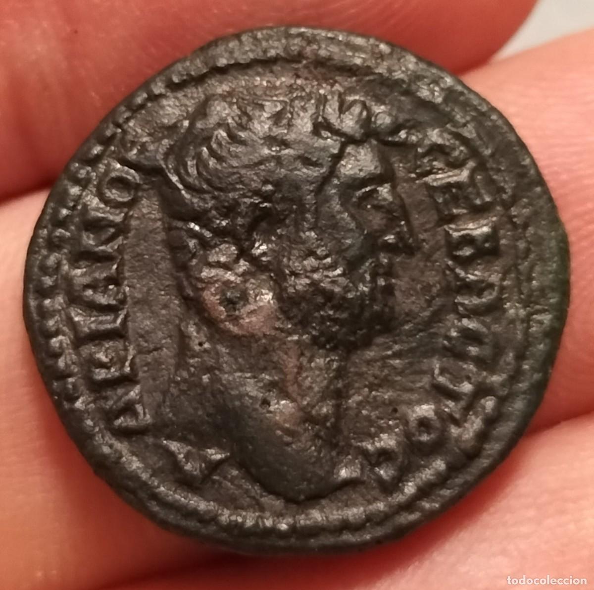 Monedas Imperio Romano: Ae 24.del Emperador Adriano. 117-138 dC Filipolis,tracia.)