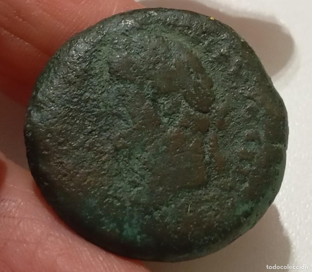 Monedas Imperio Romano: MONEDA ANTIGUA IMPERIO ROMANO (PROVINCIAL),ANTONINO PIO(138-161 D.C.),AE DRACMA23,39 GR,.33MM
