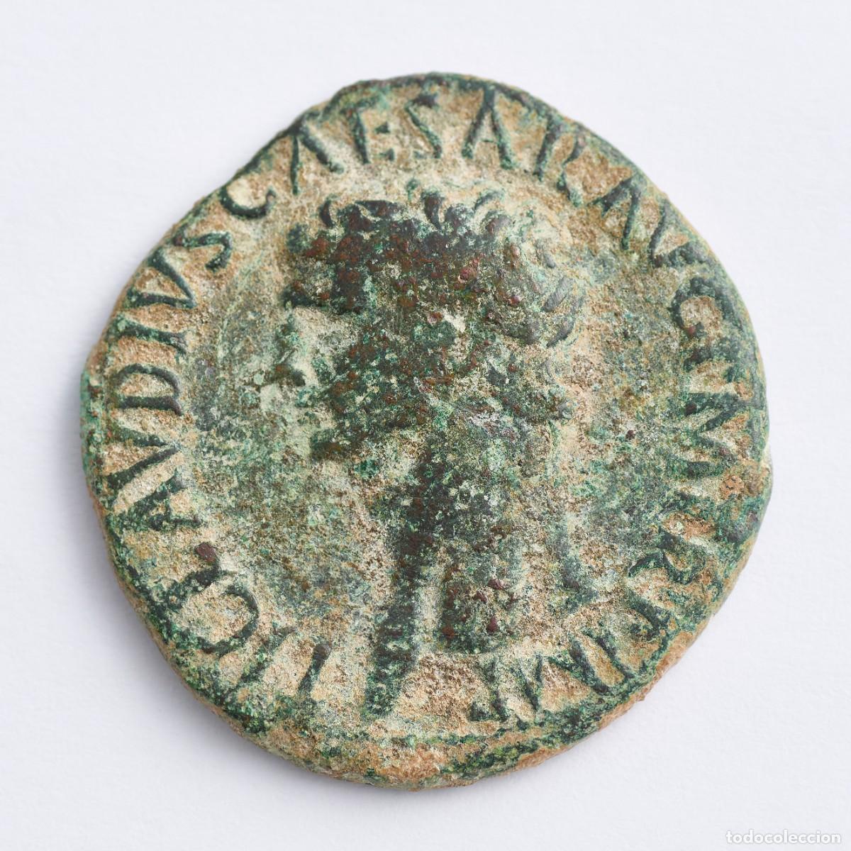 Monedas Imperio Romano: As Emperador Claudio