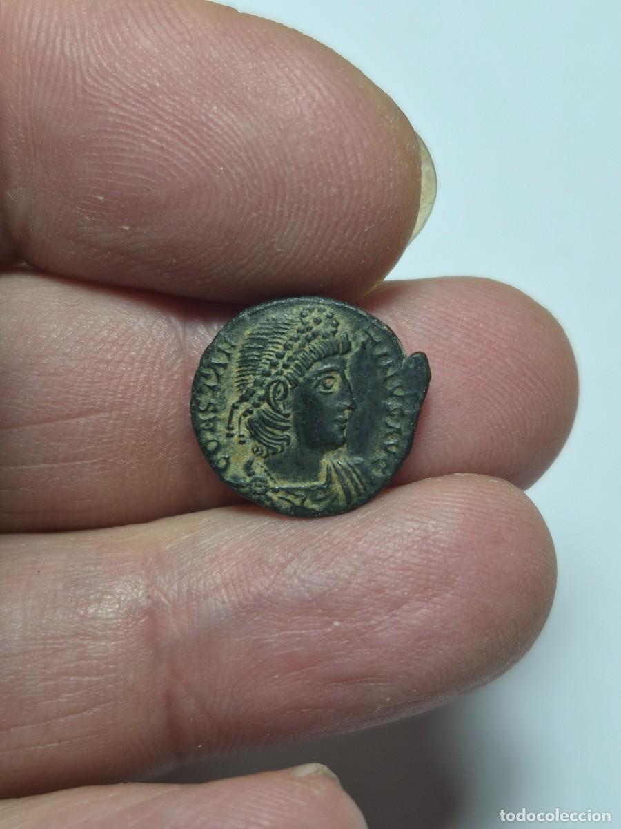Monedas Imperio Romano: NT/ BONITA AE4 CONSTANCIO II 1,85 GRS (A864)