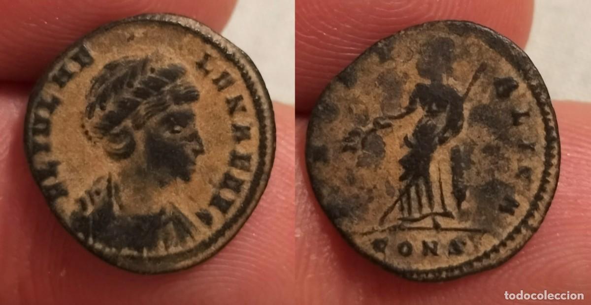 Monedas Imperio Romano: Raro follis de la emperatriz HELENA 330 dC