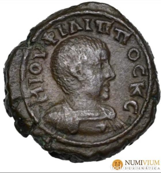 Monedas Imperio Romano: Imperio Romano &middot; Filipo II &middot; Tetradracma Provincial &middot; 245&ndash;246 d.C.