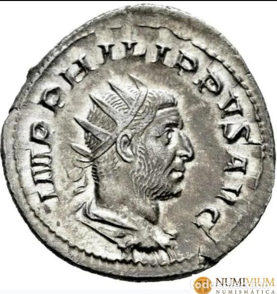 Monedas Imperio Romano: FILIPO I &rdquo;El &aacute;rabe&rdquo;. (247-249 d.C.). Roma. Antoniniano. Plata. RIC IV-62. EBC-