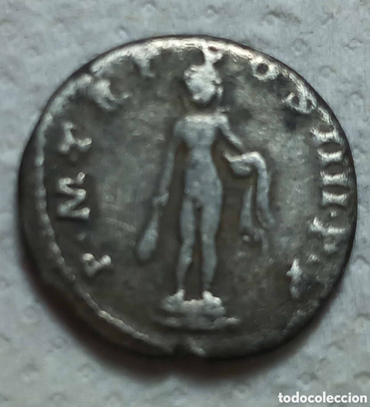 Monedas Imperio Romano: Trajano (98-117 d. C.). Roma. Denario de plata (18,8 mm, 2,7 g).EN NMC