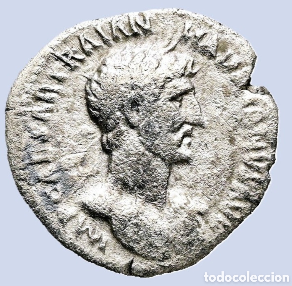 Monedas Imperio Romano: DENARIO Adriano (117-138 d. C.). Roma. Denario de plata (19,8 mm, 2,4 g).