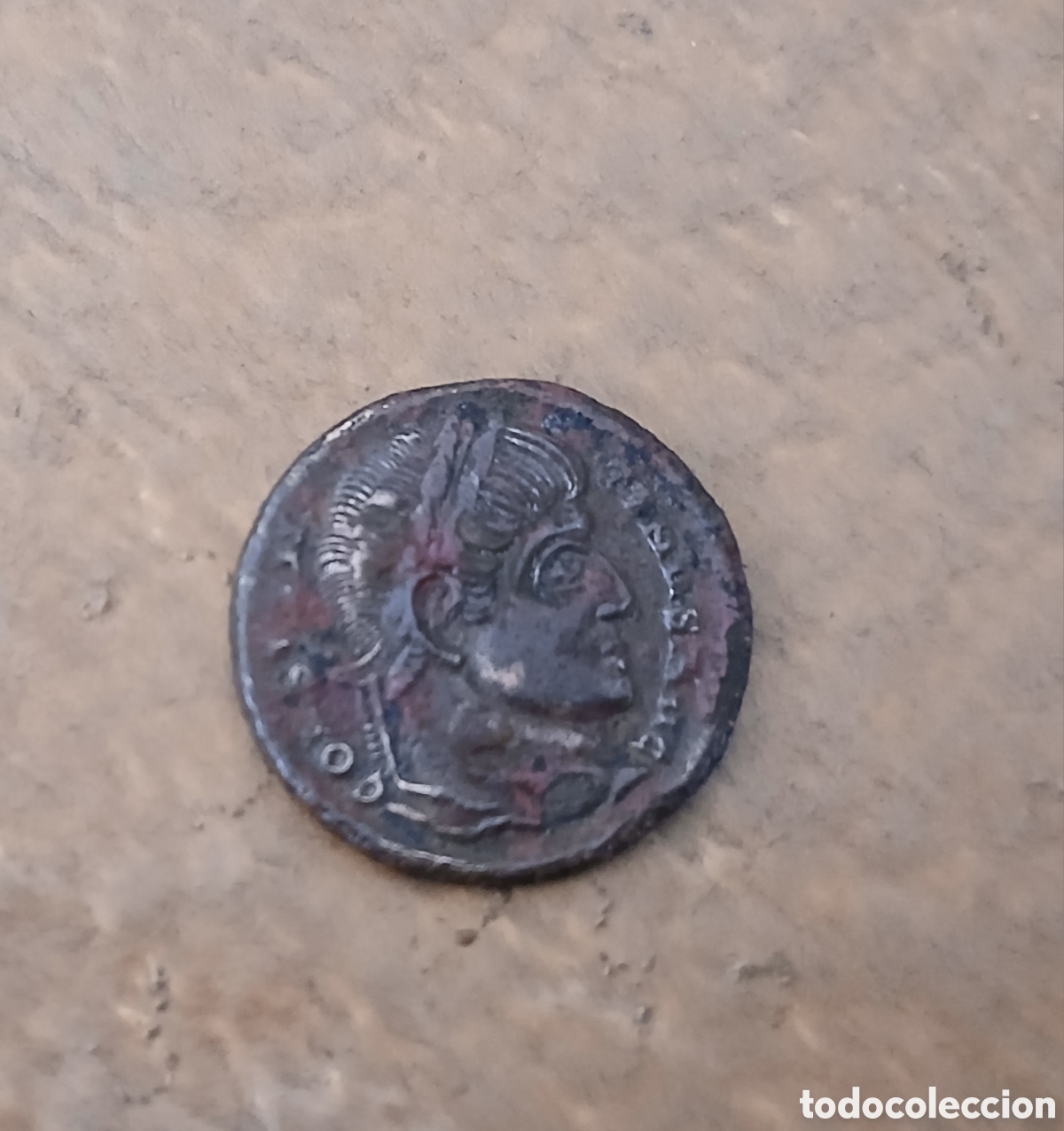 Monedas Imperio Romano: Moneda romana de Constantino I bronce VOT XX
