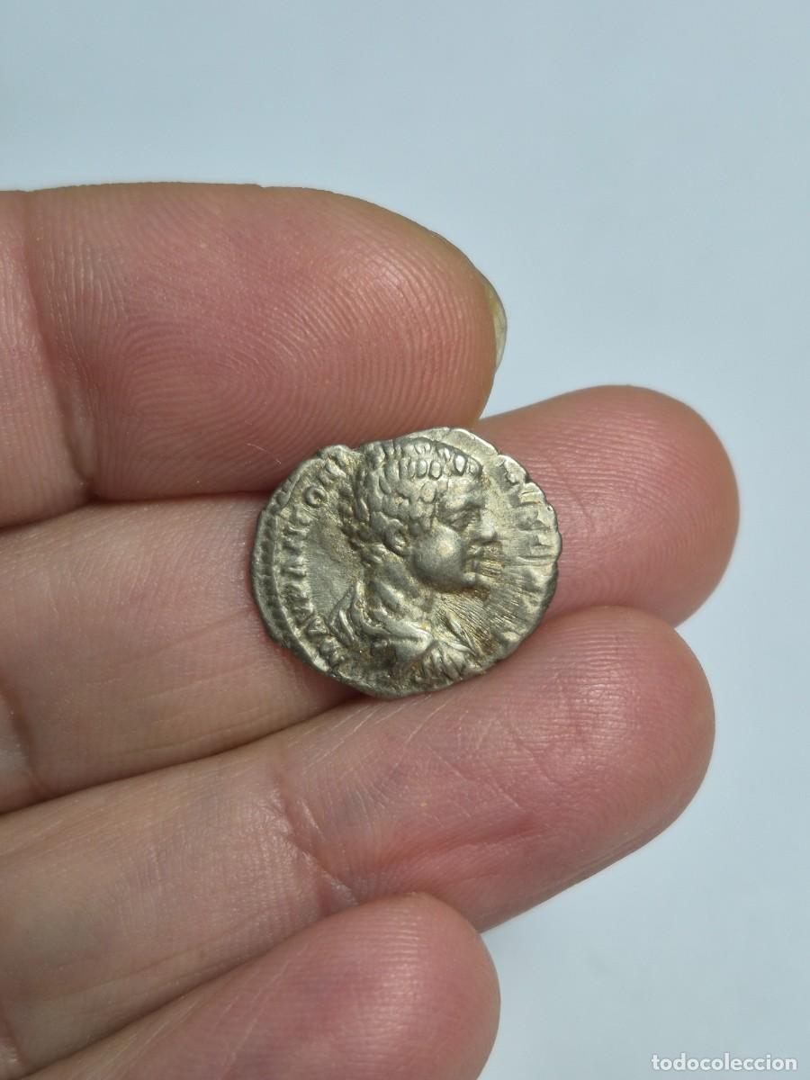 Monedas Imperio Romano: NT/ DENARIO CARACALLA BUSTO JOVEN 3 gr (A866)