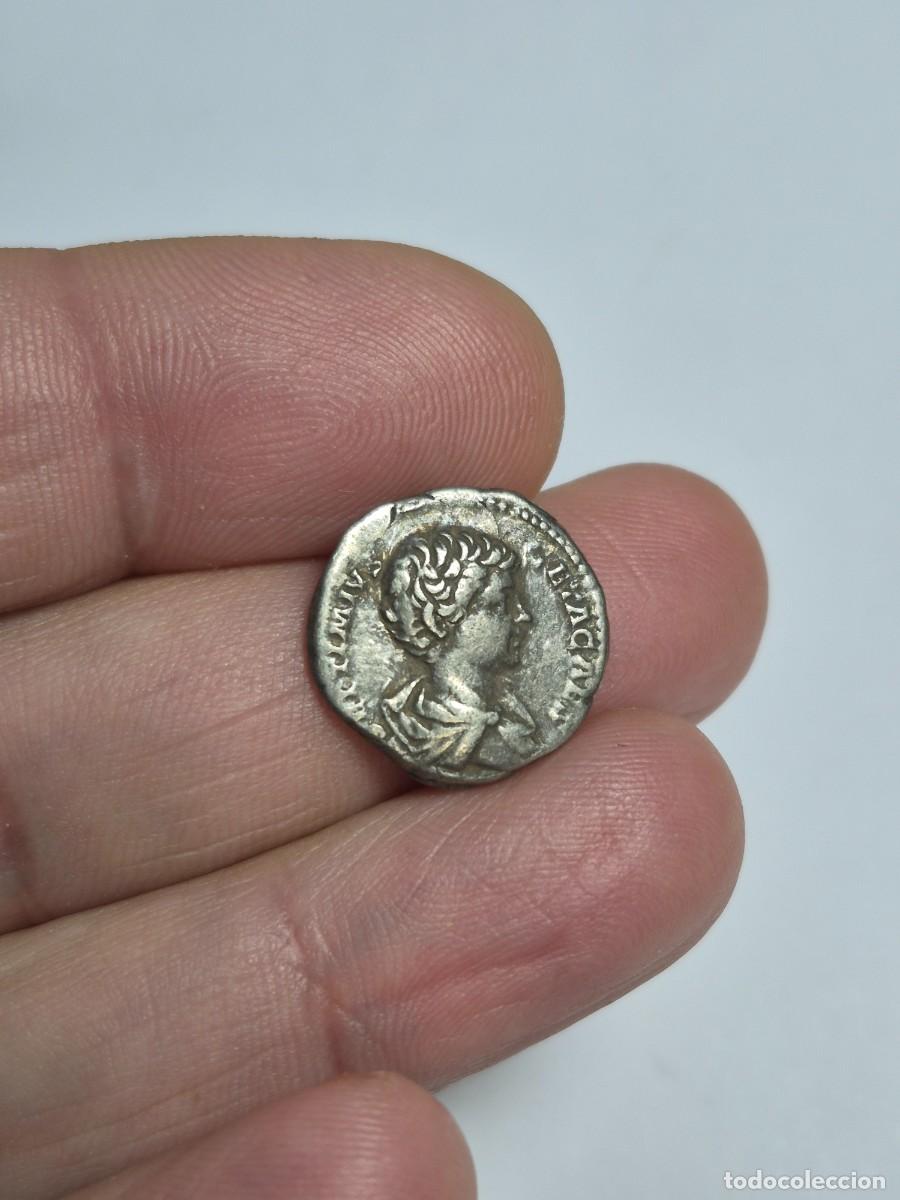 Monedas Imperio Romano: NT/ BUEN DENARIO DE GETA 3,13 grs (A867)