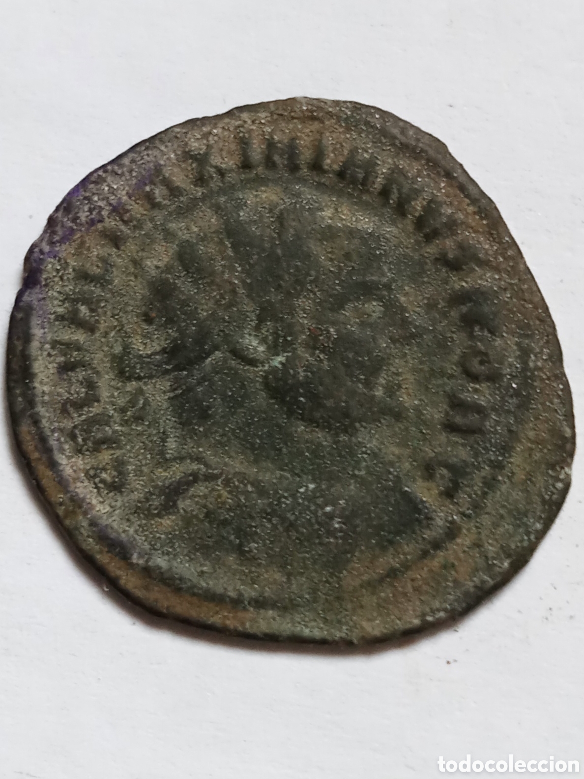 Moedas Imp&eacute;rio Romano: GALERIO - K.K - CARTAGO - SIGLO III - FOLIS