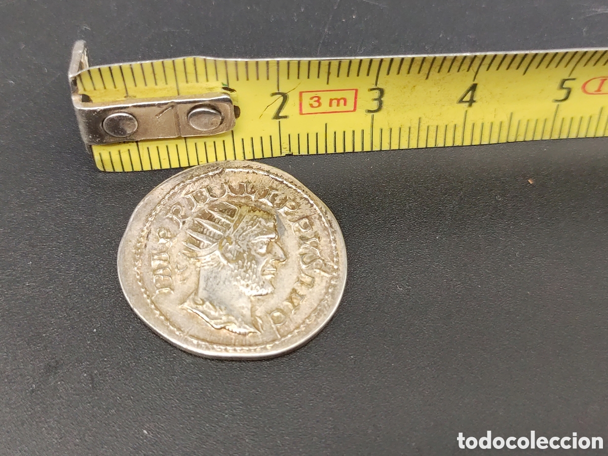 Monedas Imperio Romano: Moneda reproducci&oacute;n romana
