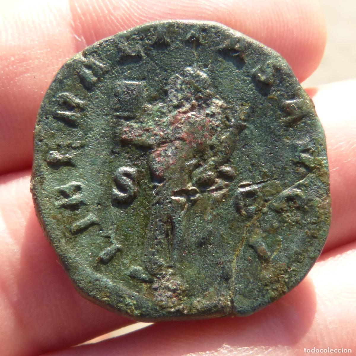 Monedas Imperio romano: Sestercio de gordiano, 16,35gr. - Foto 3
