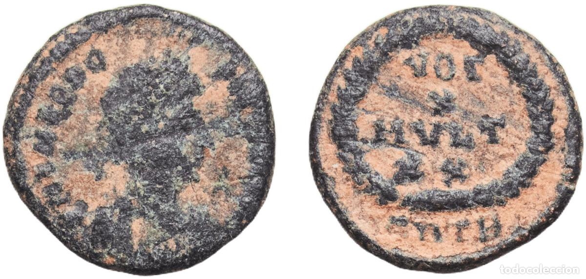Roman Empire Coins: Rome Roman Empire 4th - 5th Centuries AE Nummus Bronze 1.34g VF