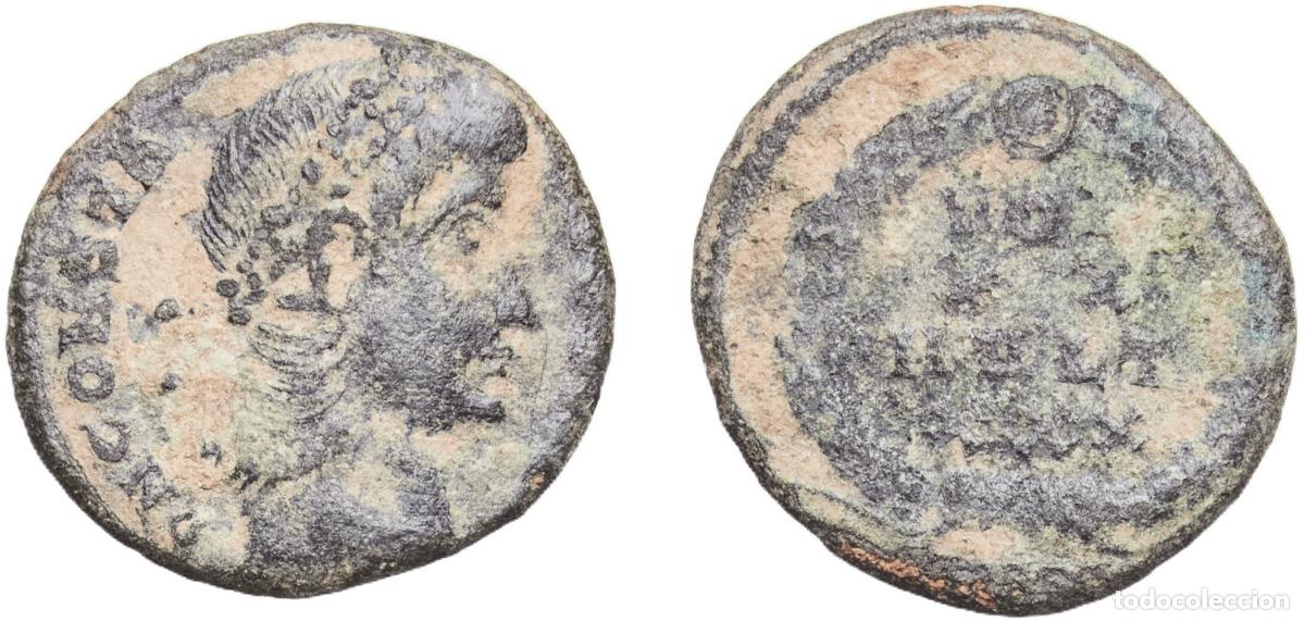 Monedas Imperio Romano: Rome Roman Empire 4th - 5th Centuries AE Nummus Bronze 1.21g VF