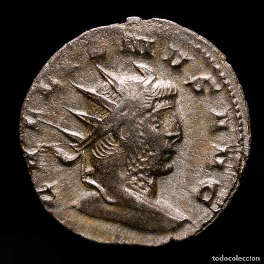Monedas Imperio Romano: Galieno (253-268 d.C.). Antoniniano, LAETITIA AVG. Milan. (397)
