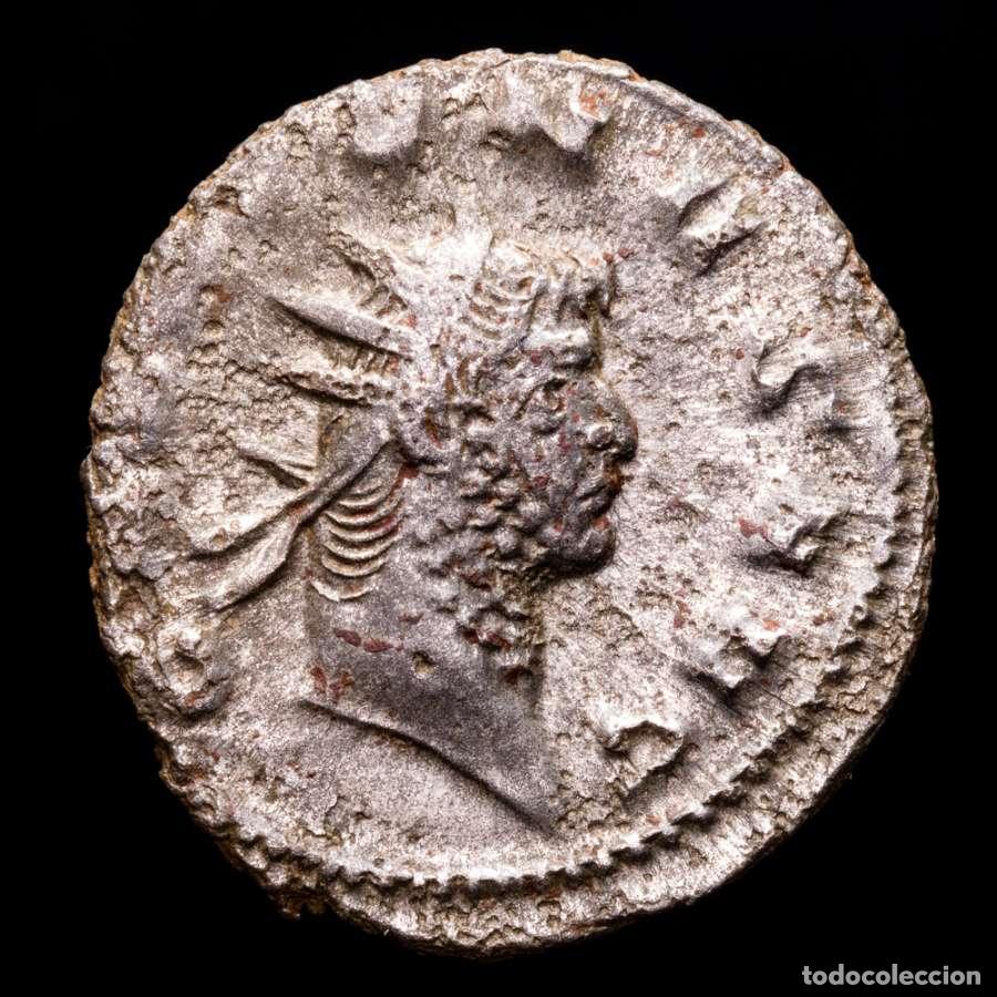 Monedas Imperio Romano: Galieno (253-268 d.C.). Antoniniano, LAETITIA AVG. Milan. (515)