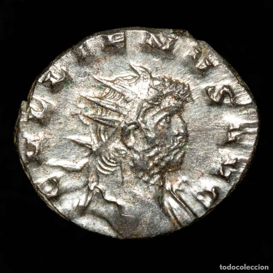 Monnaies Empire Romain: Galieno (253-268 dC) Antoniniano. Milan. ORIENS AVG Sol - S (619)