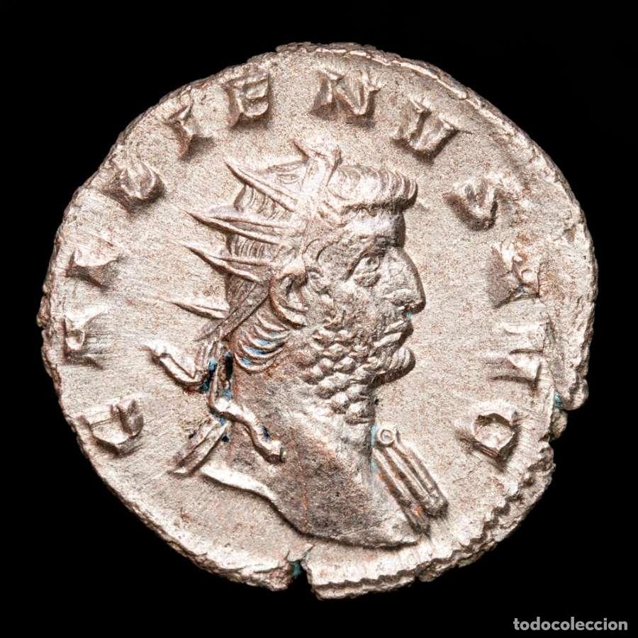 Monnaies Empire Romain: Galieno (253-268 d.C) Antoniniano. Mediolanum. ORIENS AVG Sol (372)