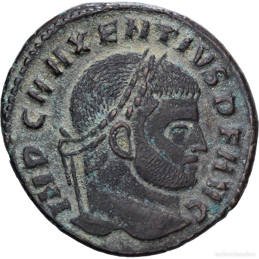 Monnaies Empire Romain: [#1545095] Roman Empire, Maxentius, Follis, 308-310, Rome, Bronce, MBC+, RIC:210