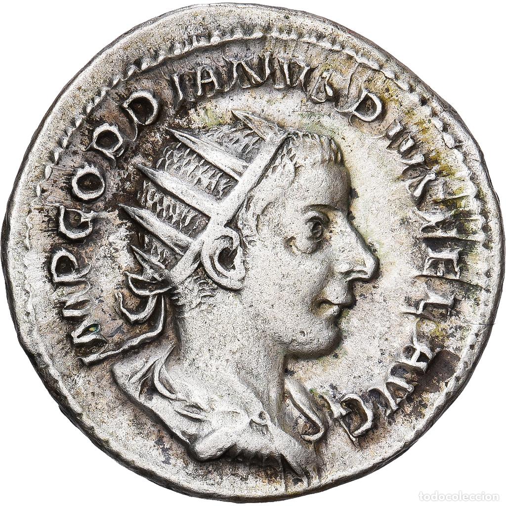 Monnaies Empire Romain: [#1545097] Roman Empire, Gordian III, Antoninianus, 241-243, Rome, Plata, EBC, RIC:85