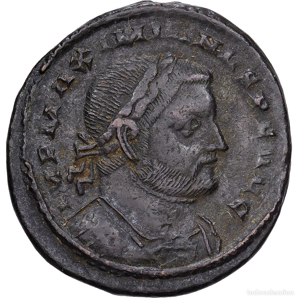 Monedas Imperio Romano: [#1545105] Roman Empire, Galerius, Follis, 307, London, Bronce, MBC, RIC:84
