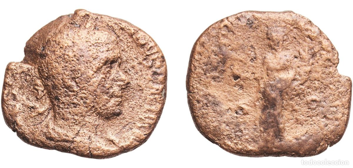 Monedas Imperio Romano: Rome Roman Empire 3rd Century AE Sestertius Bronze 14.59g VF