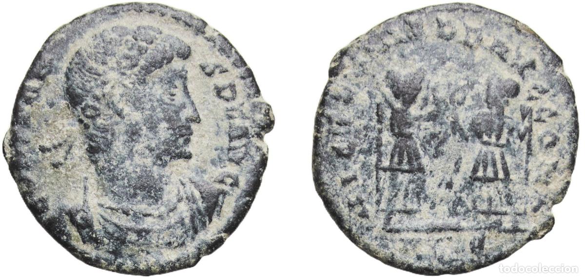 Monedas Imperio Romano: Rome Roman Empire 4th - 5th Centuries AE Nummus Copper 1.8g VF