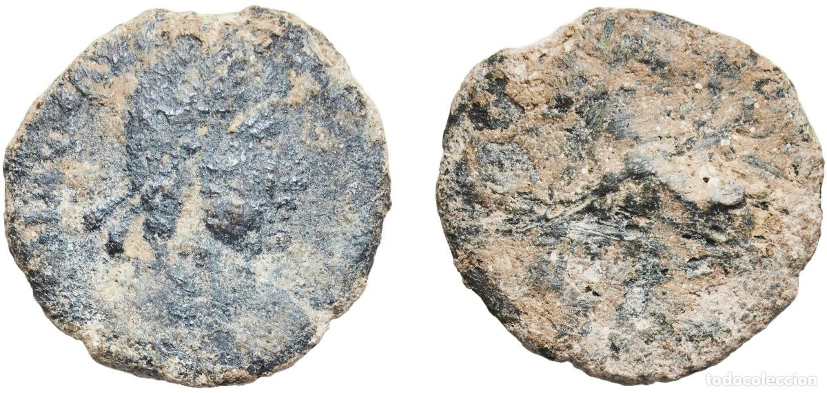 Monedas Imperio Romano: Rome Roman Empire 4th - 5th Centuries AE Nummus Bronze 4.94g VF
