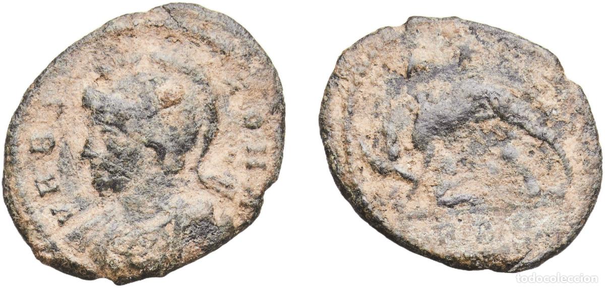 Monedas Imperio Romano: Rome Roman Empire 330 - 331 AE Nummus - Constantinus I (VRBS ROMA) Bronze 1.81g VF
