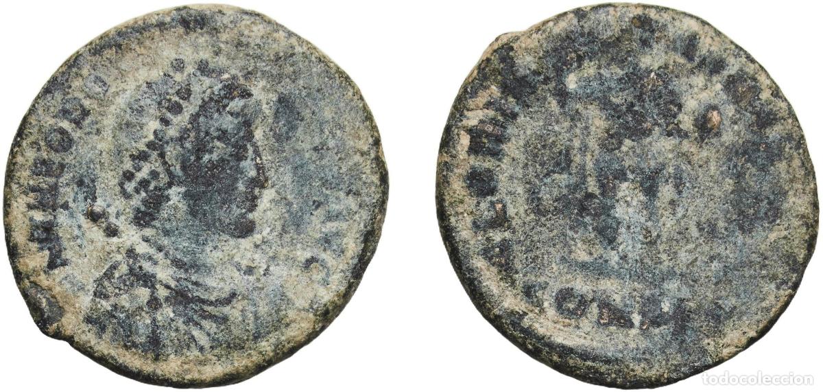 Monedas Imperio Romano: Rome Roman Empire 4th - 5th Centuries AE Nummus Copper 4.4g VF