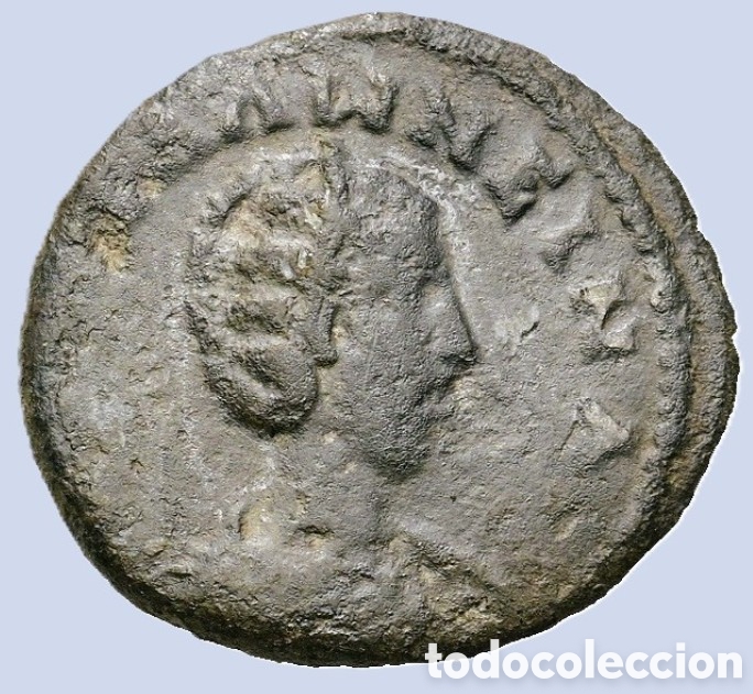 Monedas Imperio Romano: Salonina, Augusta (254-268 d. C.). Bronce de bronce (23,5 mm, 4,9 g)En MBC