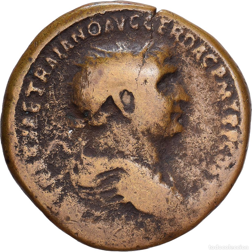 Monedas Imperio Romano: [#1545107] Roman Empire, Trajan, Dupondius, 103-111, Rome, Bronce, BC, RIC:525