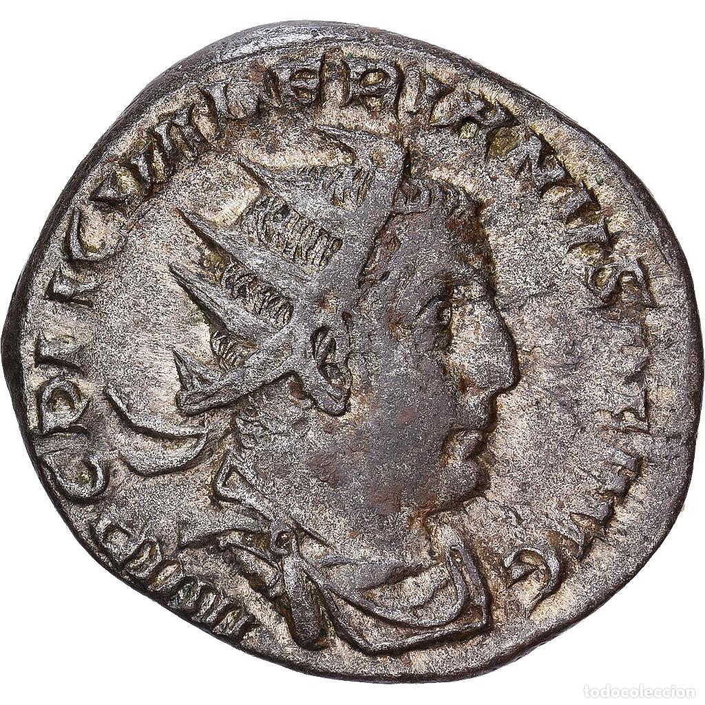 Monedas Imperio Romano: [#1545194] Roman Empire, Valerian I, Antoninianus, 254, Rome, Plata, BC+, RIC:86