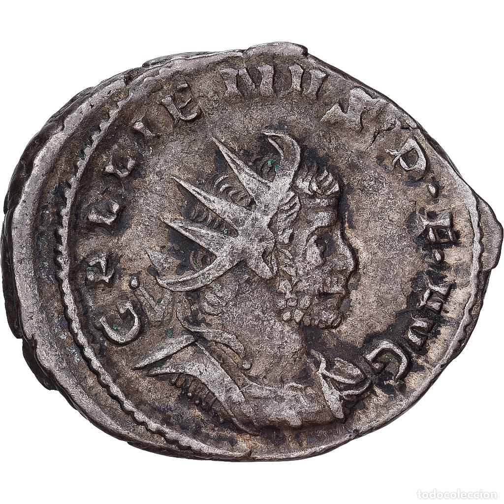 Monedas Imperio Romano: [#1545195] Roman Empire, Gallienus, Antoninianus, 258-259, Lugdunum, Plata, BC+, RIC:18