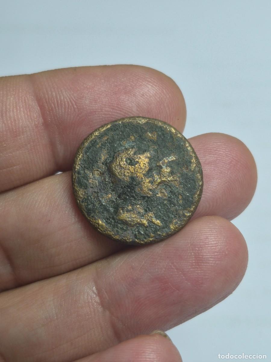 Monedas Imperio Romano: NT/ REINO DE TRACIA BRONCE CON BUSTOS DE RHOEMETALKES Y AUGUSTO 9,33 GRS (A869)