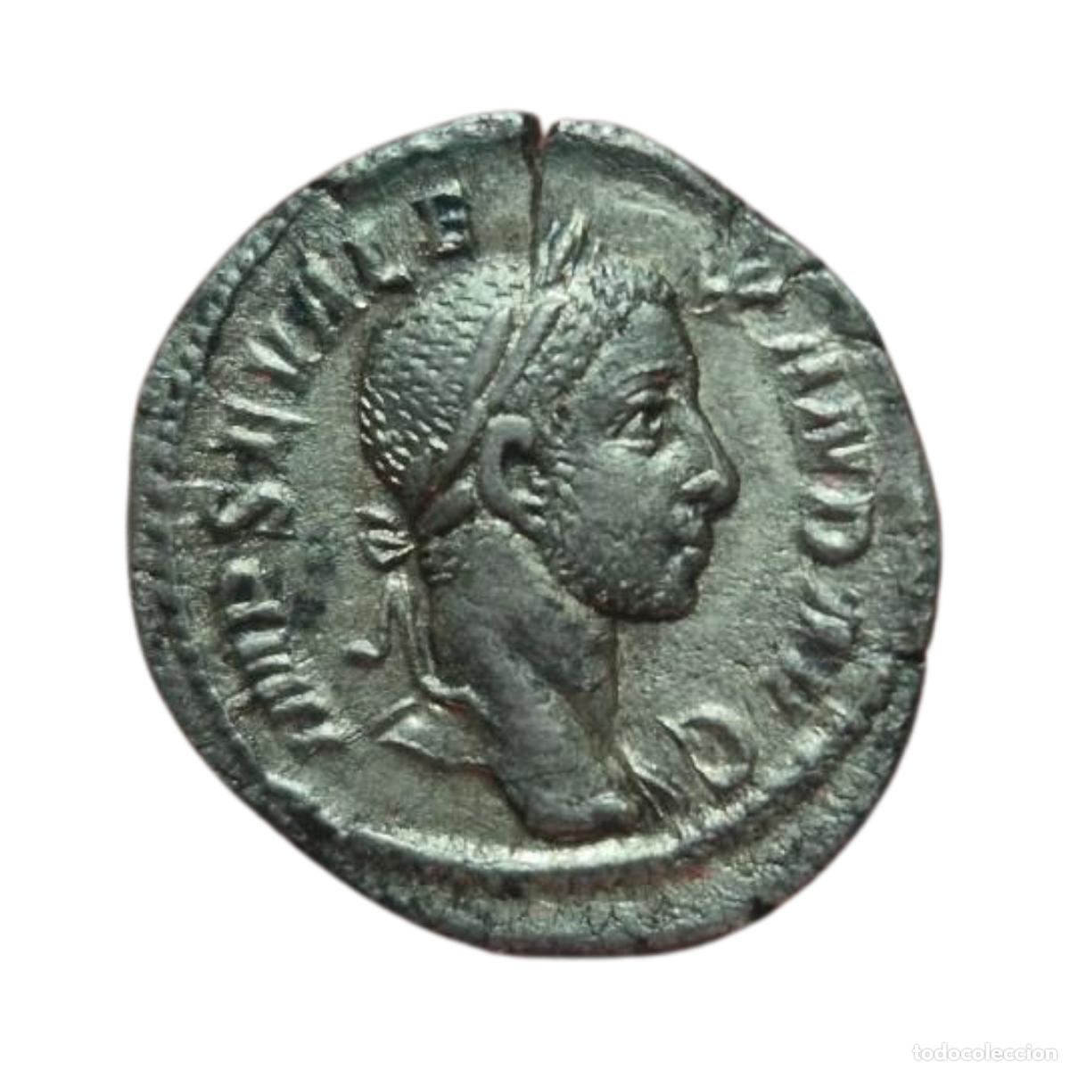 Moedas Imp&eacute;rio Romano: NT / BONITO DENARIO PLATA DE ALEJANDRO SEVERO 2,97 GRS (A832)