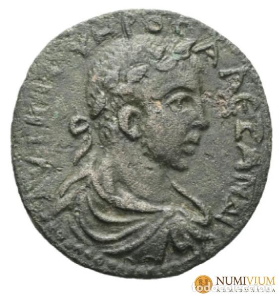 Monedas Imperio Romano: Gran cobre De Galatia. Alejandro Severo (225-235) Bello. MBC. Similar a un sestercio (33,8 mm)