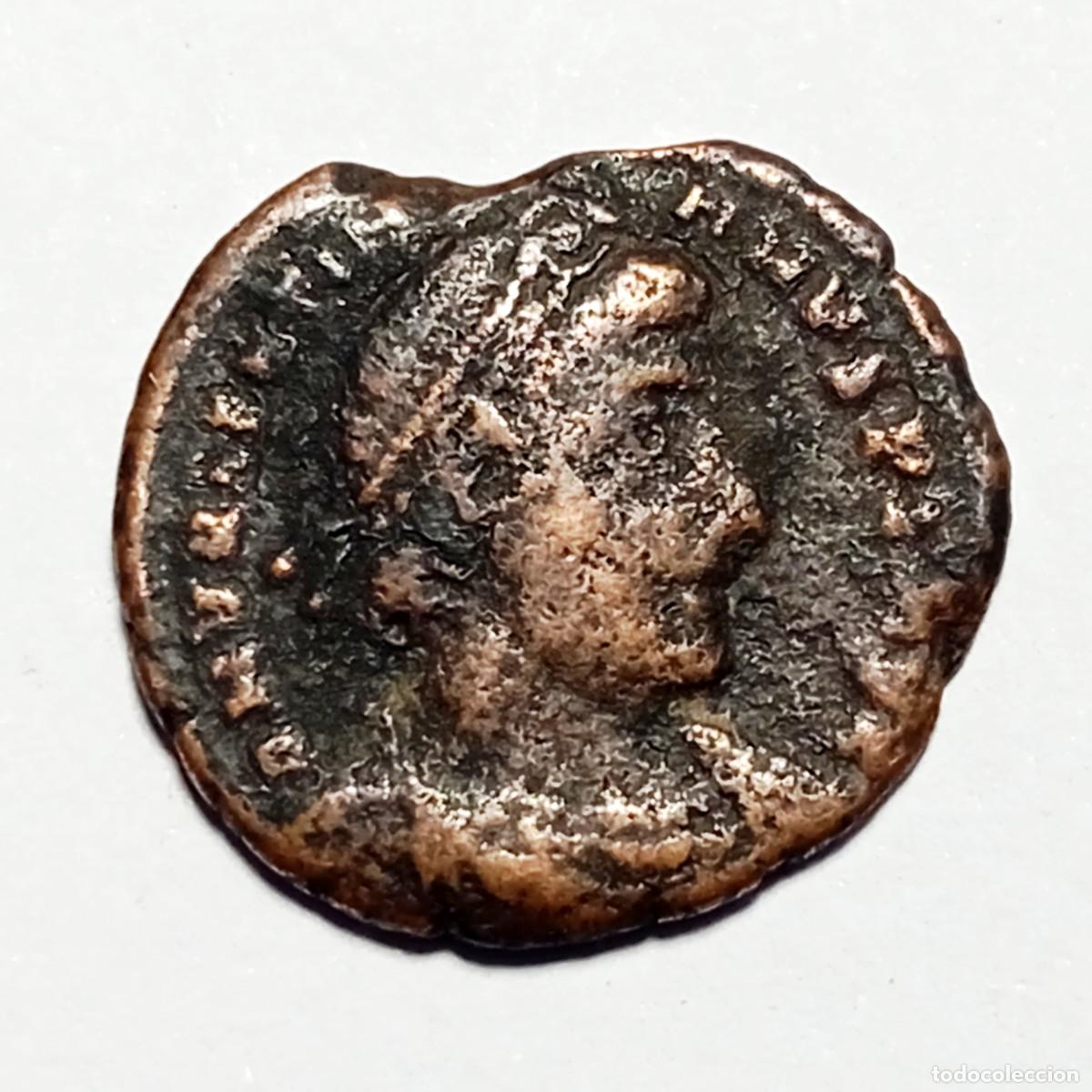 Monedas Imperio Romano: ⚜️ BBF9 1. Valente. Secvritas Reipvblicae. AE 17. 1,64 g