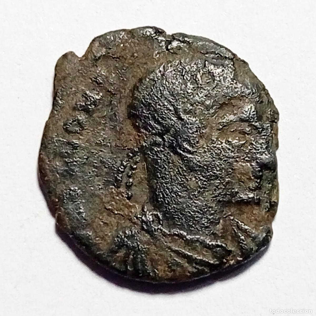 Monedas Imperio Romano: ⚜️ BBF9 2. Valente. Secvritas Reipvblicae. AE 15. 1,20 g