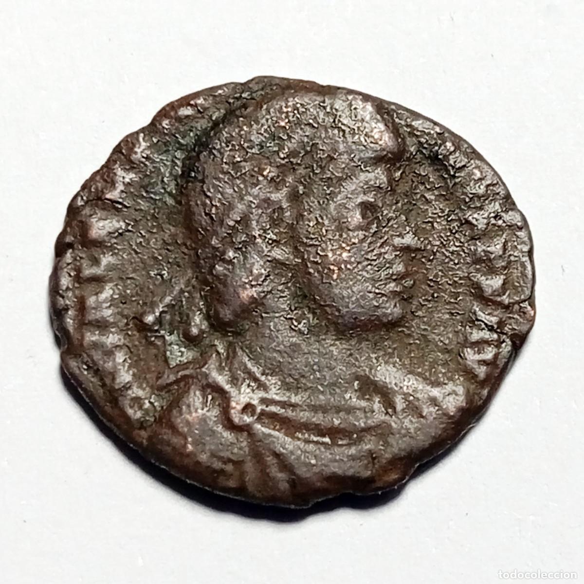Monedas Imperio Romano: ⚜️ BBF9 4. Valentiniano I. Gloria Romanorvm. AE 18. 2,38 g