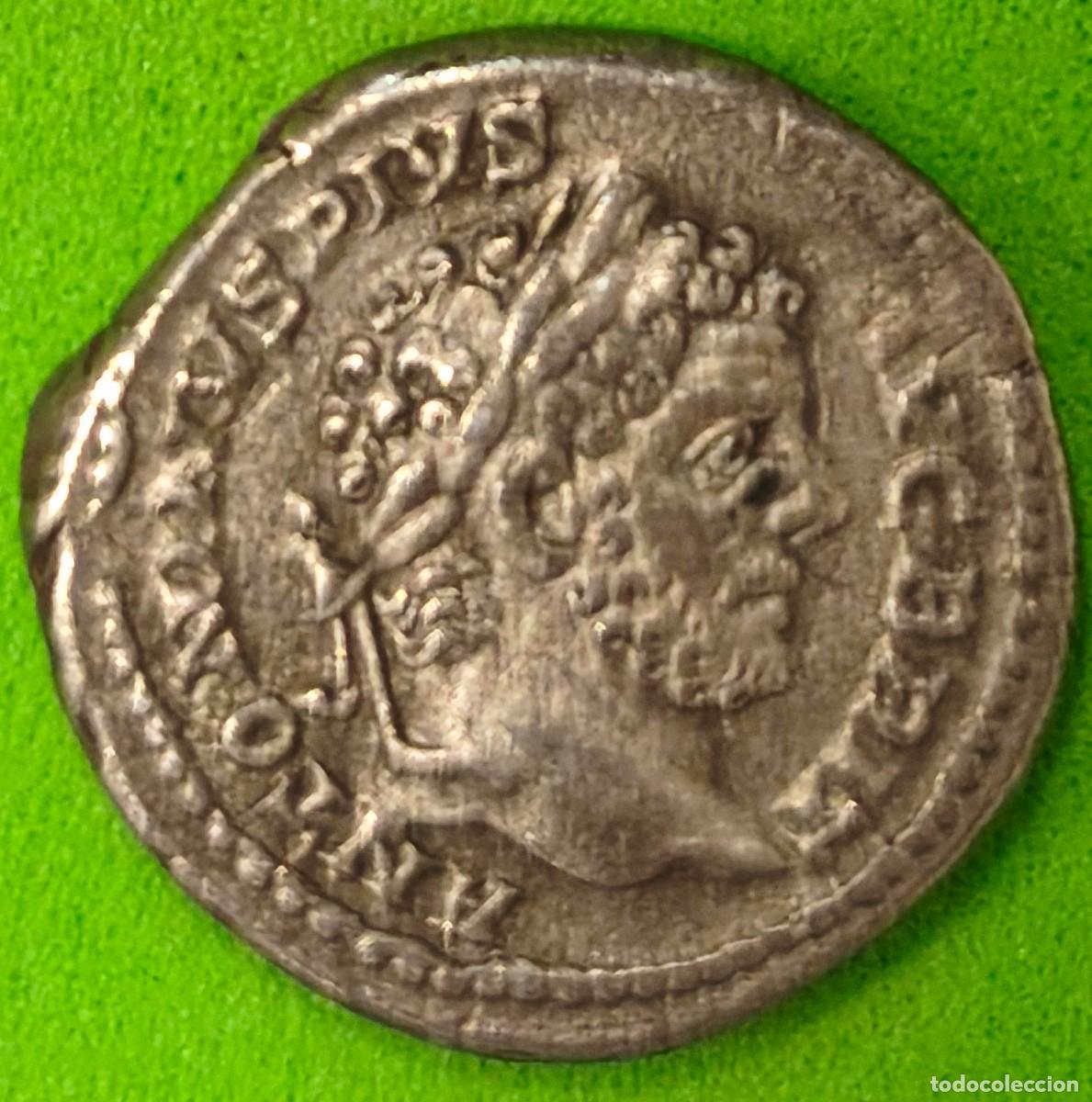 Monedas Imperio Romano: IMPERIO ROMANO. A&Ntilde;O 198/217 D.C. CARACALLA. DENARIO. PESO 3,9 GR