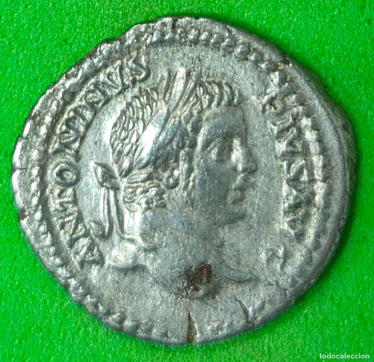 Monedas Imperio Romano: IMPERIO ROMANO. A&Ntilde;O 198/217 D.C. CARACALLA. DENARIO. PESO 3,4 GR