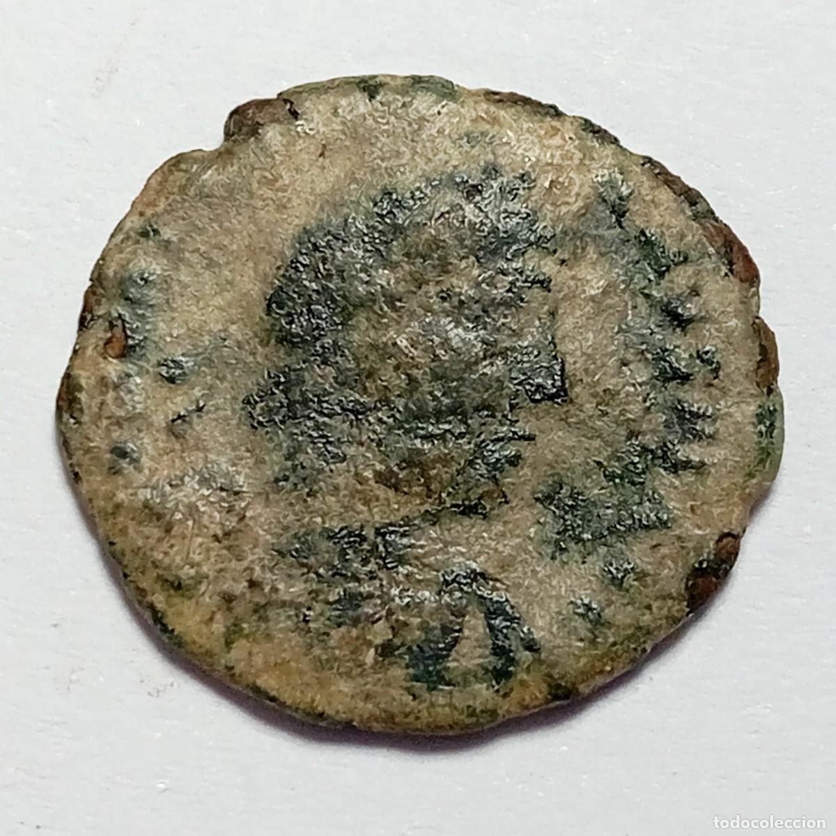 Monedas Imperio Romano: ⚜️ BBG1 6. Dinast&iacute;a Valentiniana o Teod&oacute;sica. Felicitas Reipvblicae. AE 19. 2,48 g