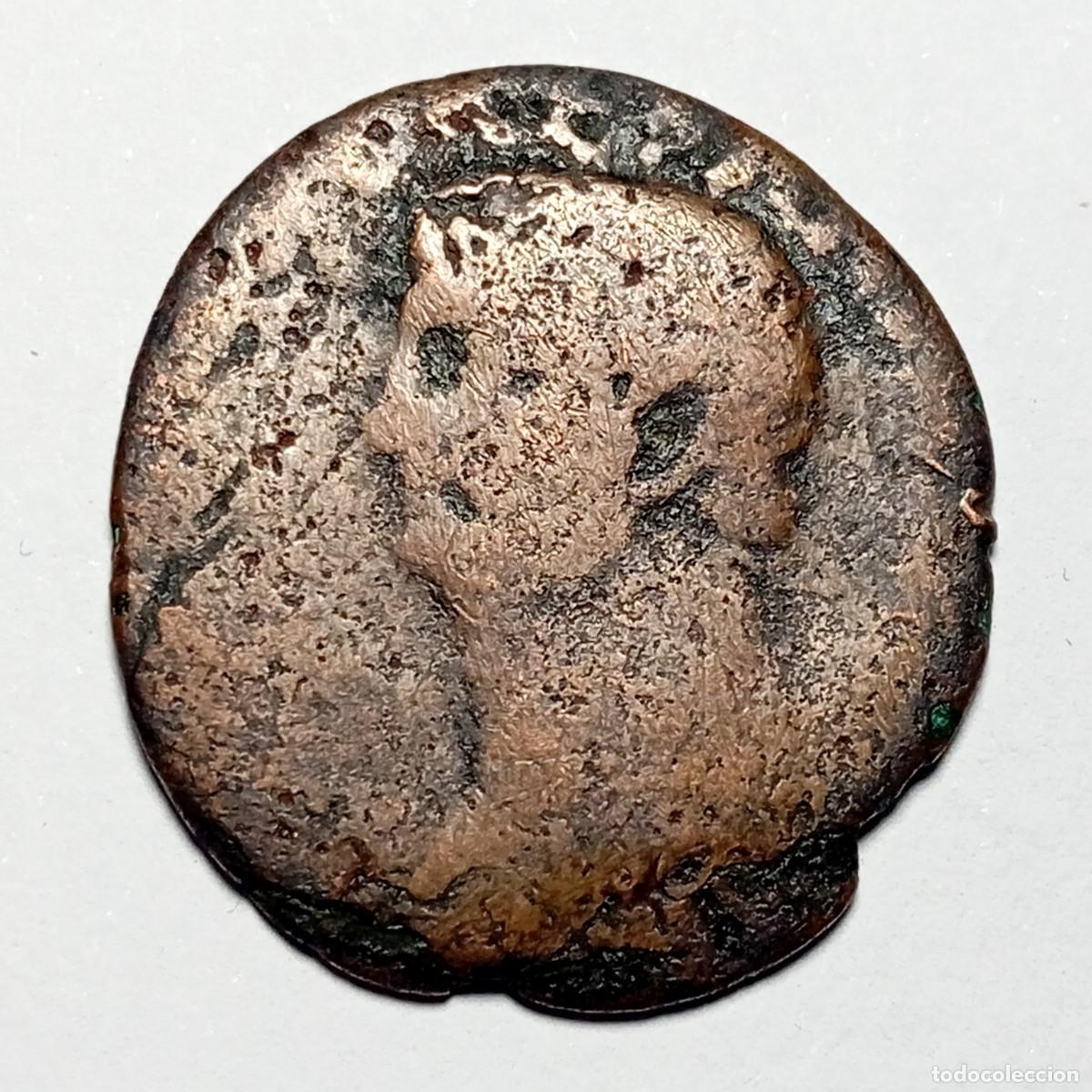 Monedas Imperio Romano: ⚜️ BBG1 9. As de Claudio. Libertas Avgvsta. AE 26. 5,27 g