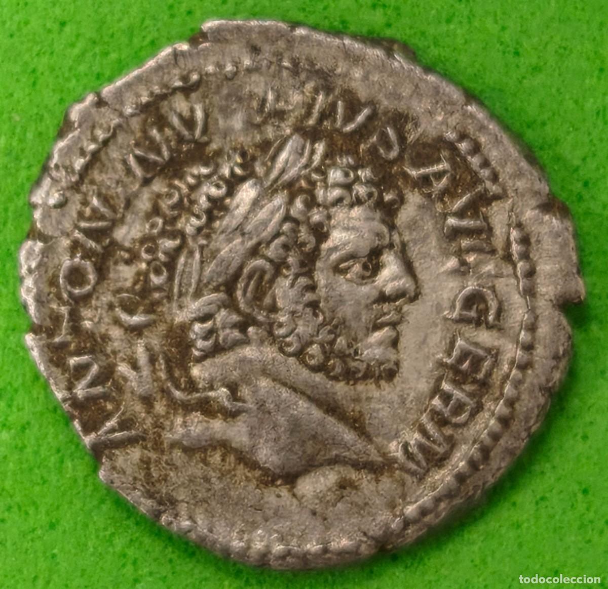Monedas Imperio Romano: IMPERIO ROMANO. A&Ntilde;O 198/217 D.C. CARACALLA. DENARIO. PESO 3,4 GR