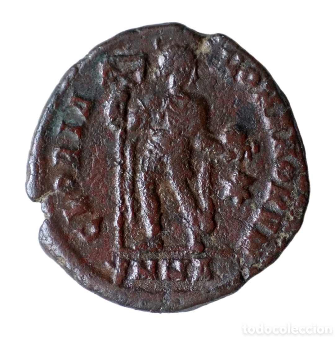 Monedas Imperio Romano: RARA MAIORINA ARCADIO GLORIA ROMANORVM YMNA?