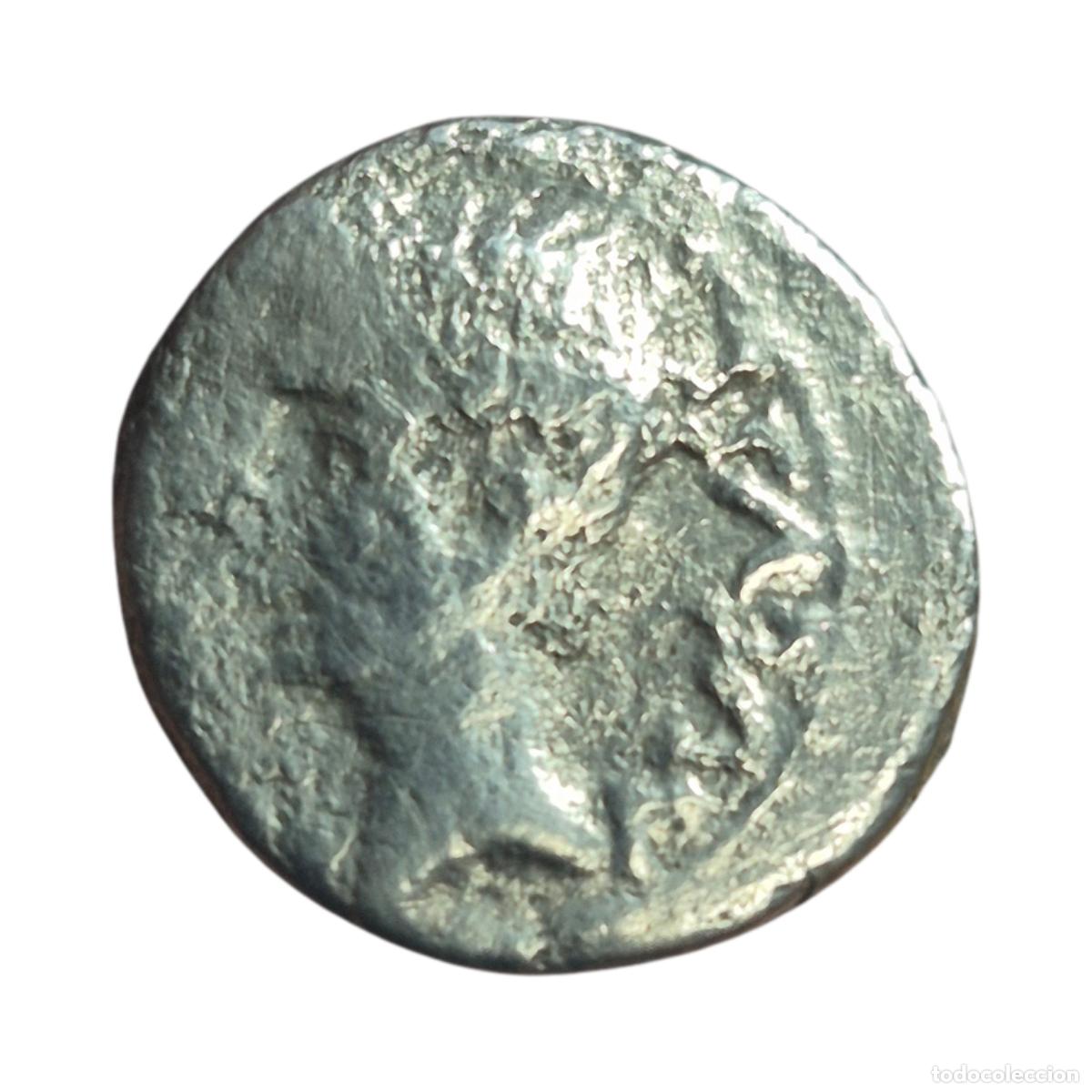 Monete Impero Romano: NT/ QUINARIO DE PLATA AUGUSTO CECA EMERITA 1,55 GRS (A633)