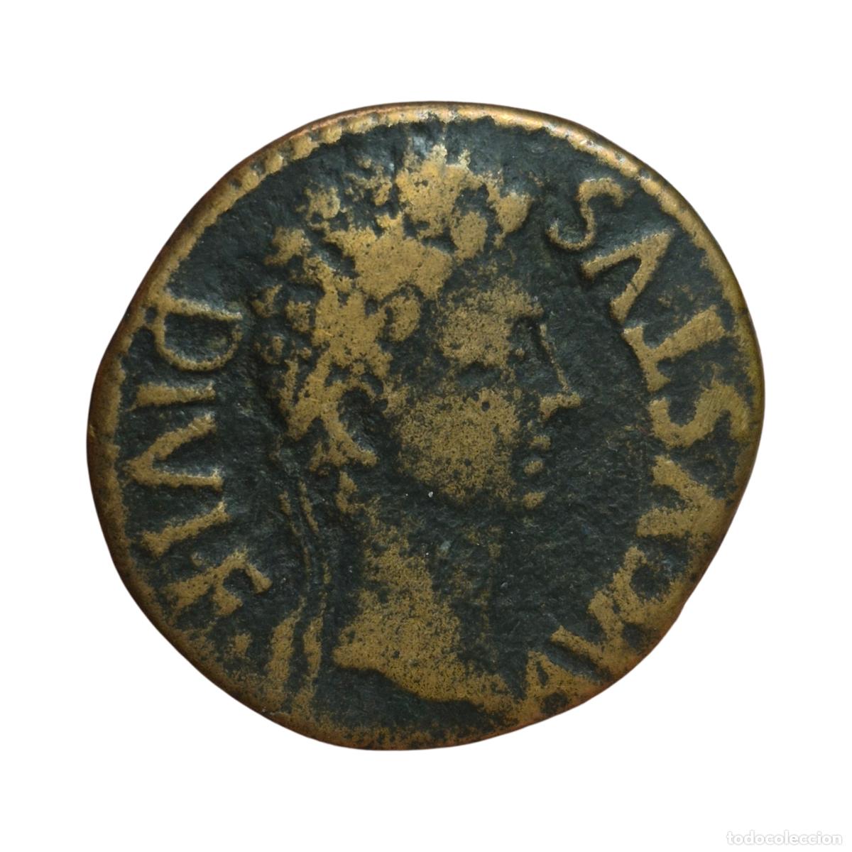 Monedas Imperio romano: NT/ AS IBERORROMANO AUGUSTO CELSA (A1070) - Foto 4