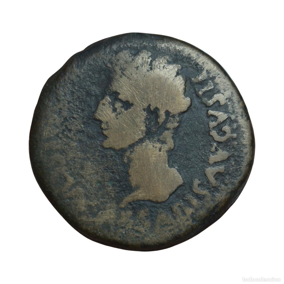 Monedas Imperio Romano: NT/ DUPONDIO AUGUSTO COLONIA PATRICIA (A1072)
