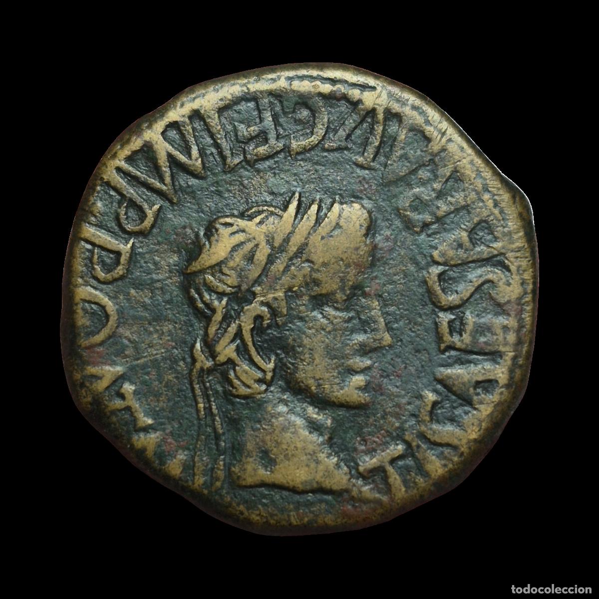 Monedas Imperio Romano: NT/ AS IBERORROMANO TIBERIO TURIASO (A927)