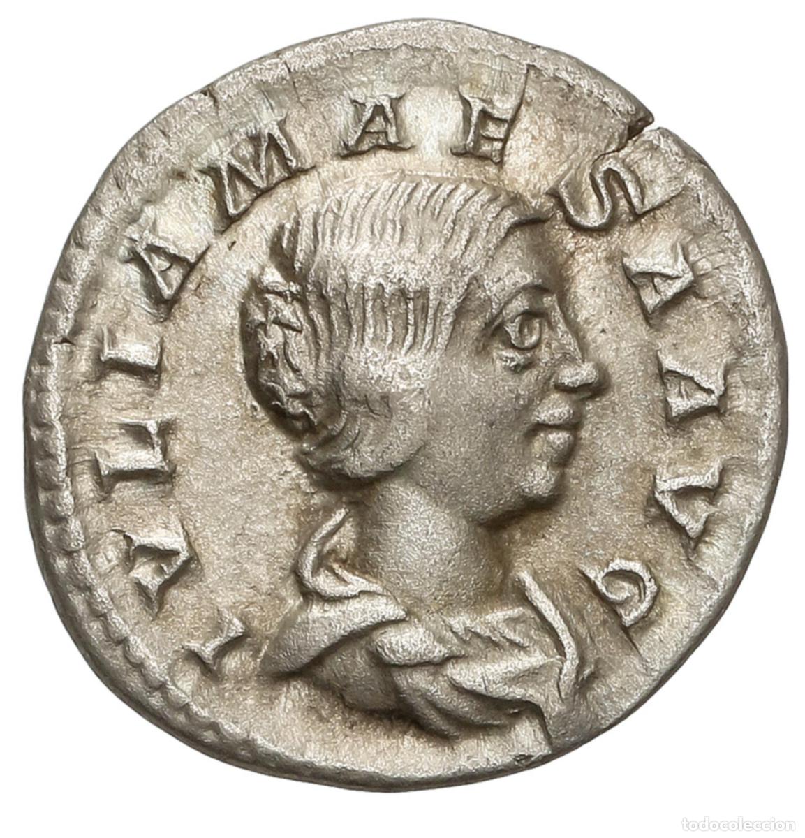 Monedas Imperio Romano: Dinast&iacute;a Severa &middot; Julia Maesa &middot; Denario &middot; 223 d.C.